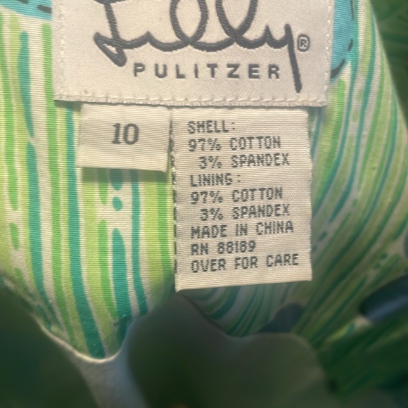 EUC Lily Pulitzer Dress Size 10 - Picture 5 of 5